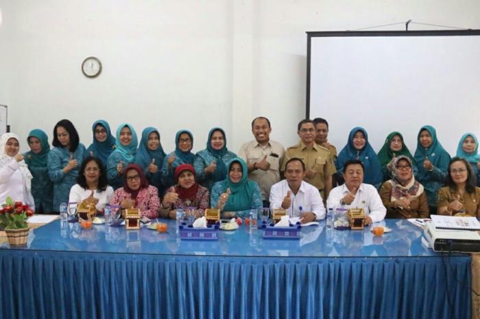 Evi Diana Sambut Tim Verifikasi Lomba Kesatuan Gerak PKK Pusat