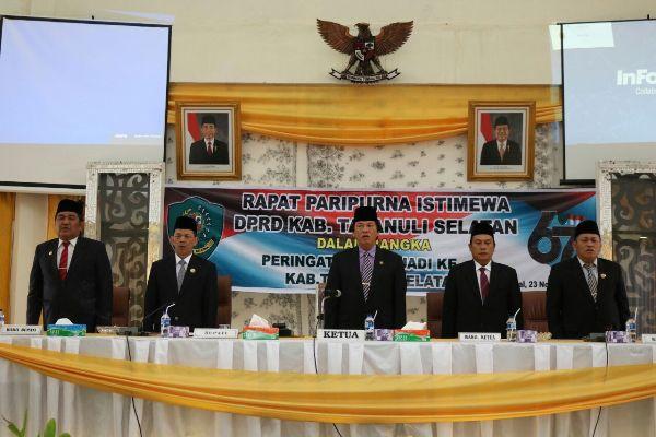 DPRD Tapanuli Selatan Dua Bulan Tak Gajian