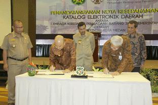 Gubernur Apresiasi Pemko Medan dan Sumut Siap Luncurkan e-Katalog