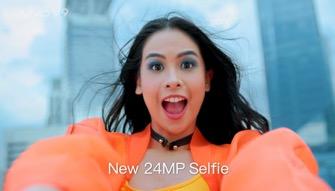 Maudy Ayunda dan Afgan di Video Terbaru Vivo V9