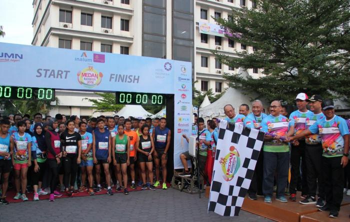 Medan Kuliner Run 2018 Diikuti Ribuan Massa