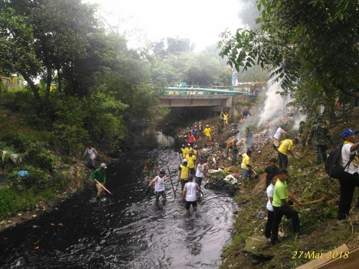 Sungai Putih Dibersihkan