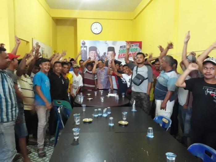 Ratusan Sopir Angkot di Padangsimpuan Nyatakan Dukung Irsan - Arwin