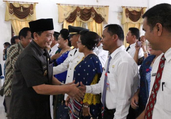 Ini Nama-nama Pejabat Pemkab Humbahas yang Baru Dilantik Wakil Bupati