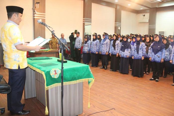 137 ASN Gelombang III Kota Medan Diambil Sumpah