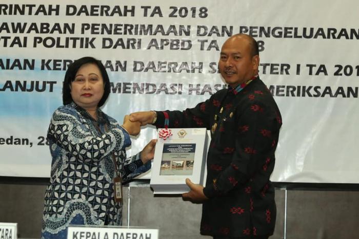 Kelima Kalinya, Taput Raih Opini WTP dibawah Kepemimpinan Bupati Nikson Nababan