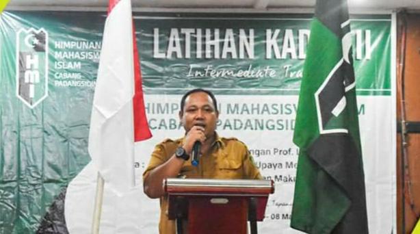Asisten III Setdako, HMI Cab Padangsidimpuan Gelar LK Tingkat Nasional