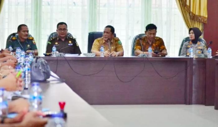 Pemko Padangsidimpuan Gelar Rapat Bahas Antisipasi COVID - 19