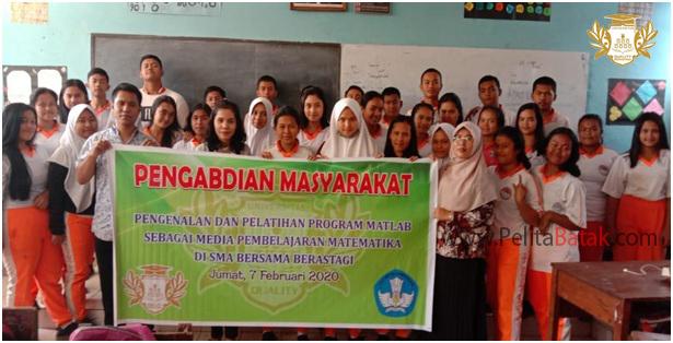 Pengenalan Dan Pelatihan Program MATLAB Sebagai Media Pembelajaran Matematika di SMA Bersama Berastagi