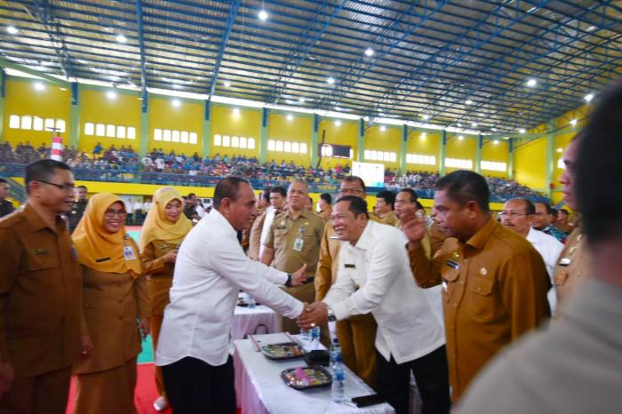Walikota Padangsidimpuan Hadiri Raker Dana Desa 2020