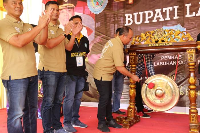 Diikuti 88 Binaragawan, Open Body Contest Bupati Labuhanbatu Cup 1 Digelar