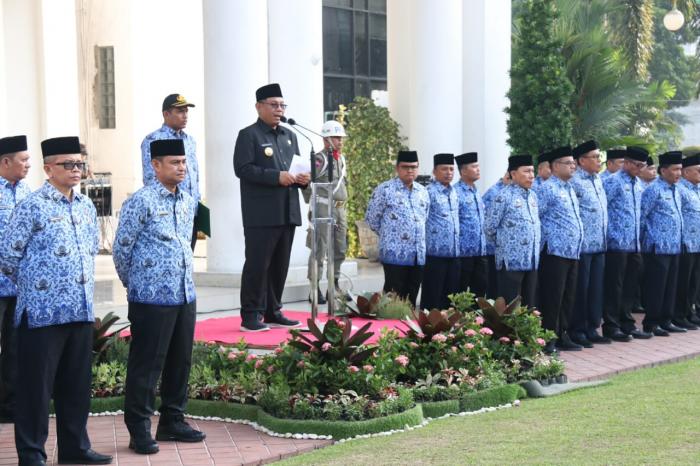 Upacara HUT Pemadam Kebakaran dan Penyelamatan Ke 10; Dinas P2K Harus Lebih Tingkatkan Profesionalitas