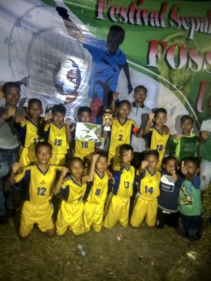 SSB Kompas Taruna Persada Juara 1 Festival FOSSBI U 12