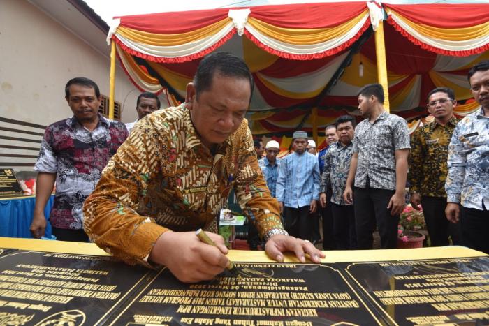 Walikota Padangsidimpuan Resmikan Program Kotaku 2019