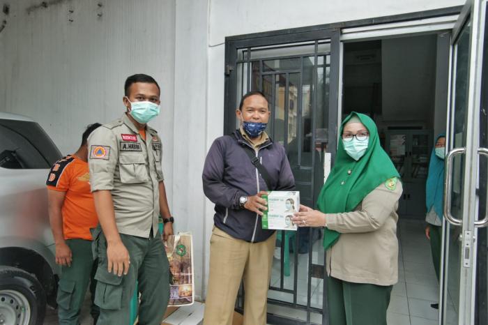 Sebar 10.500 Masker ke 21 Kecamatan Kota Medan