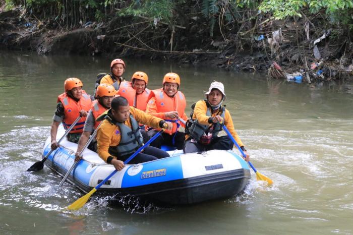 Lagi, Pemko Medan & Forkopimda Susur Sungai Deli