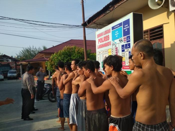 Kepedulian Polres Labuhanbatu Kepada Tahanan Agar Tidak Terjangkit Covid-19