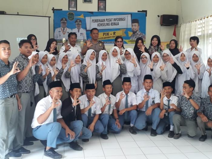 Kapolsek Aek Natas Sosialisasi Bahaya Narkoba Terhadap Pelajar