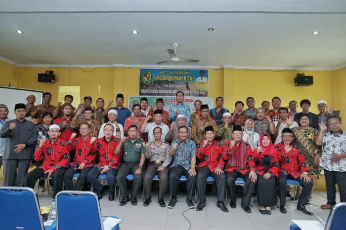 Kerukunan Umat Beragama Diajak Ciptakan, Jaga dan Rawat Kekondusifan Kota Medan
