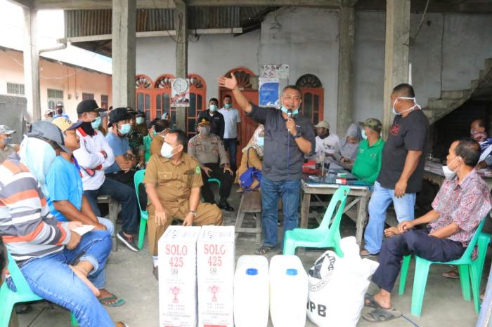 DKP Sahuti Keluhan Warga Lingkungan I Kelurahan Paya pasir