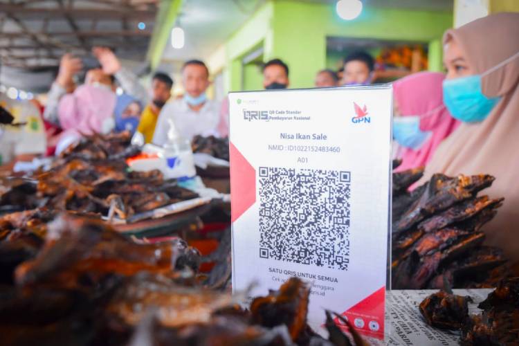 Wakil Walikota Sidempuan Launching QRIS