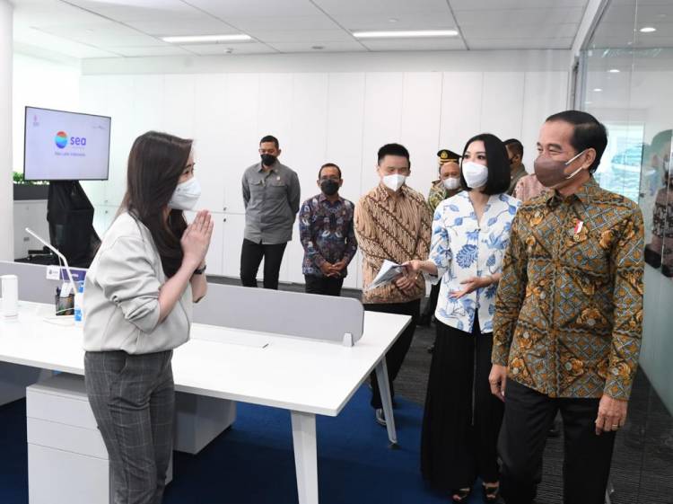Presiden Jokowi Berdialog dengan Talenta Digital Indonesia di Luar Negeri