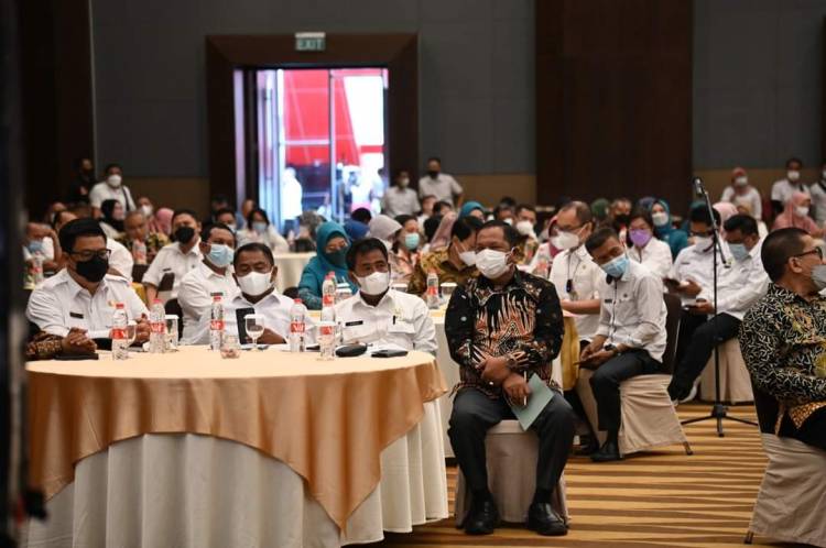 Walikota Sidempuan Hadiri RAN Pasti Sumut