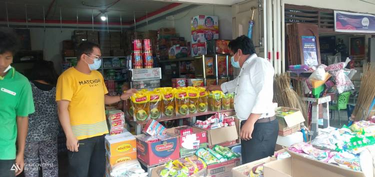 Minyak Goreng Langka Polres Humbang Hasundutan Sidak Sejumlah Pasar