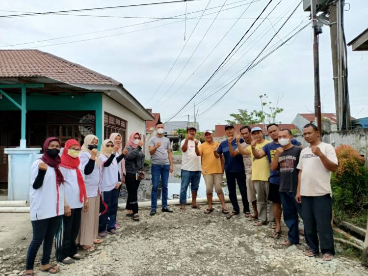Kepedulian Haris Kelana Damanik Tuai Apresiasi dari Warga KPUM Marelan