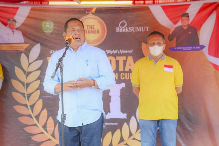 Walikota Sidempuan Buka Lomba Burung Berkicau