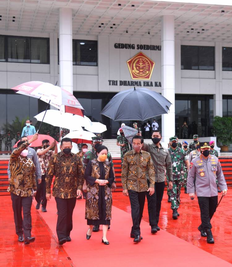 Presiden Hadiri Rapim TNI-Polri Tahun 2022