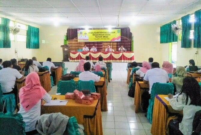 42 KAUR Desa di Sidempuan Ikuti Sosialisasi Pengelolaan Keuangan Desa Berbasis Aplikasi SISKEUDES
