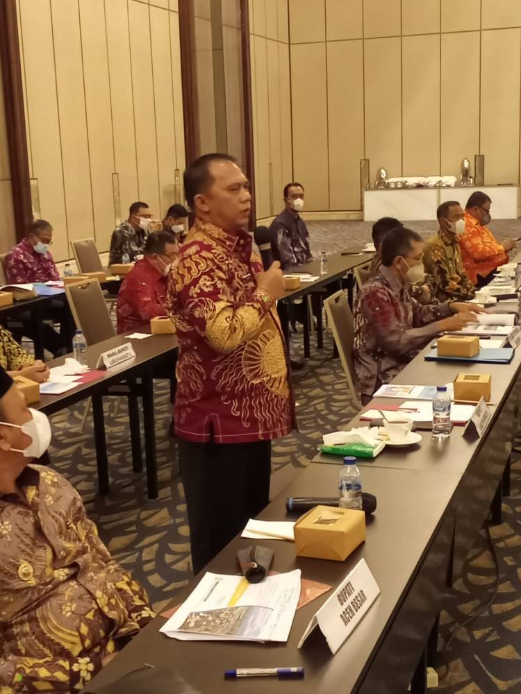 Bupati Hadiri Rapat Pembahasan RDTR di Jakarta