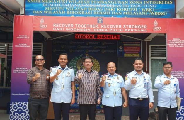 Inspeksi Mendadak !!! Rutan Tarutung Kedatangan Ombudsman RI