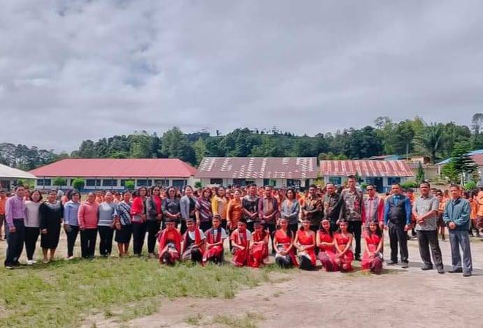 Kadis Pendidikan Humbahas Jonny Gultom, Motivasi Siswa Di SMPN 1 Pollung