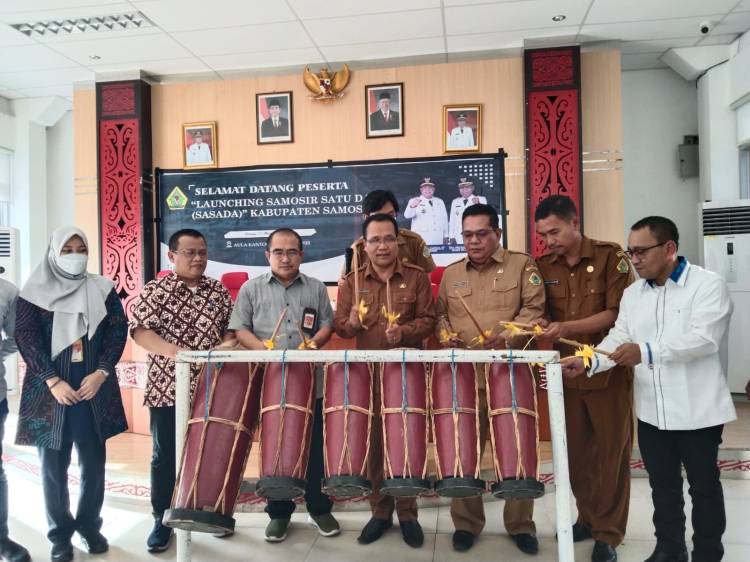 Pemkab Samosir Launcing Aplikasi Sasada