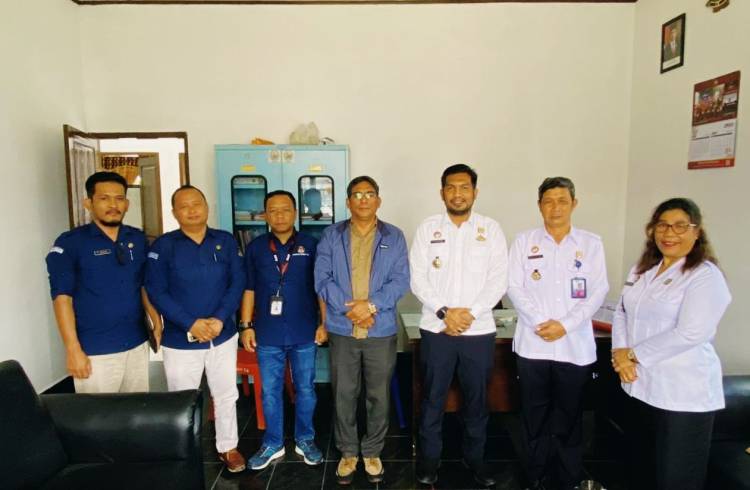 Siap Sukseskan Pemilu 2024, Lapas Siborongborong KanwilKumham Sumut Koordinasi dengan KPU Tapanuli Utara