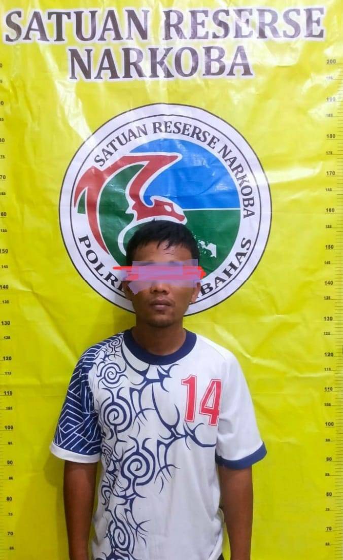 Polres Humbahas Satuan Narkoba Tangkap 1 Orang Pria, Mengantong iNarkotika Jenis Shabu