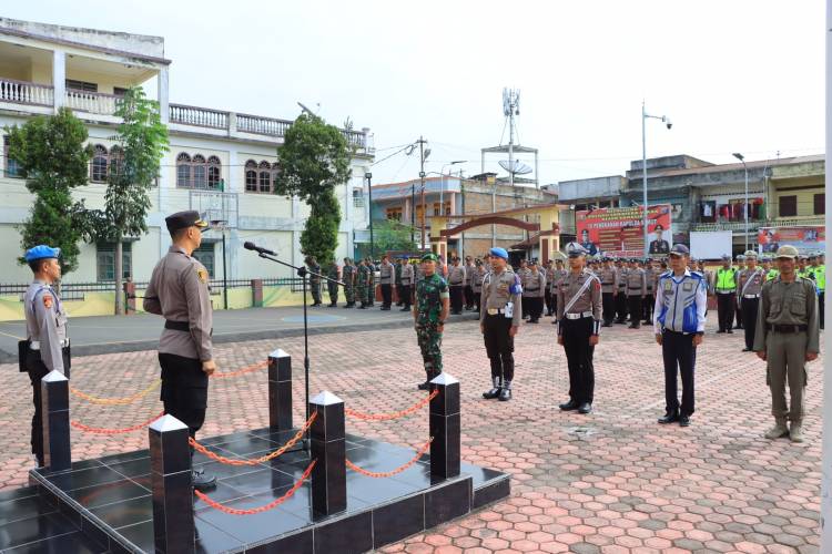 Bupati Samosir Ikuti Apel Gelar Pasukan Operasi Keselamatan Toba 2023