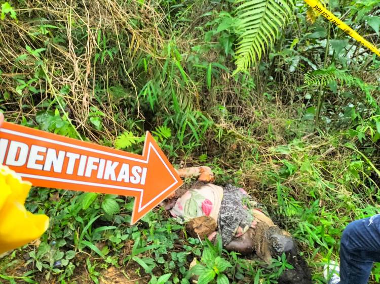Gempar !!! Polres Tapanuli Utara Temukan Sesosok Mayat Tanpa Identitas
