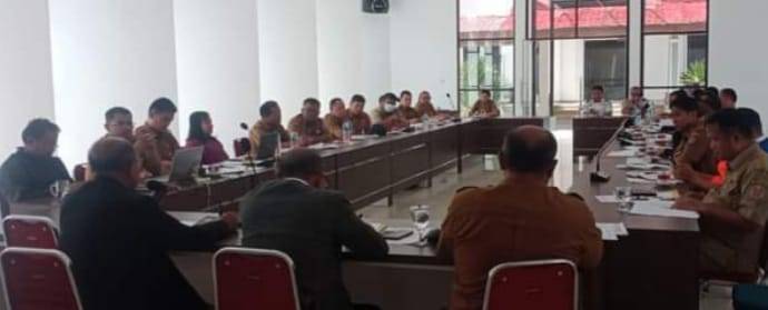 Pemkab Humbahas Bahas Penyusunan Ranperda Pajak dan Retribusi