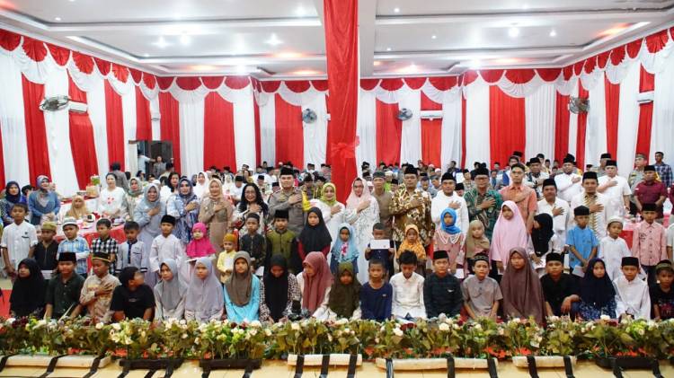 Forkopimda Labuhanbatu dan Labura Buka Puasa Bersama Kapolres Labuhanbatu