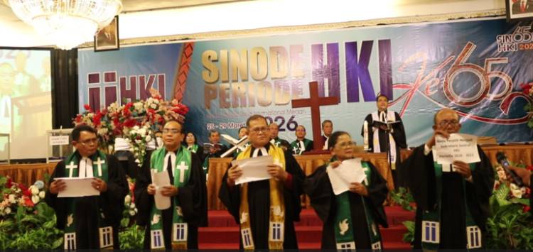 Sinode HKI Tetapkan Ephorus dan Sekjen Periode 2026-2031