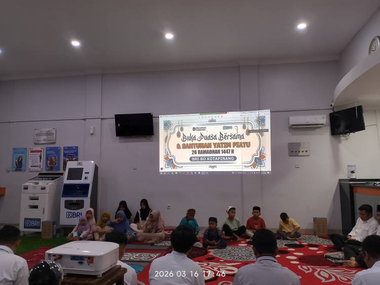 Pererat Silaturahmi, BRI BO Kotapinang Gelar Buka Puasa Bersama dan Santuni Anak Yatim