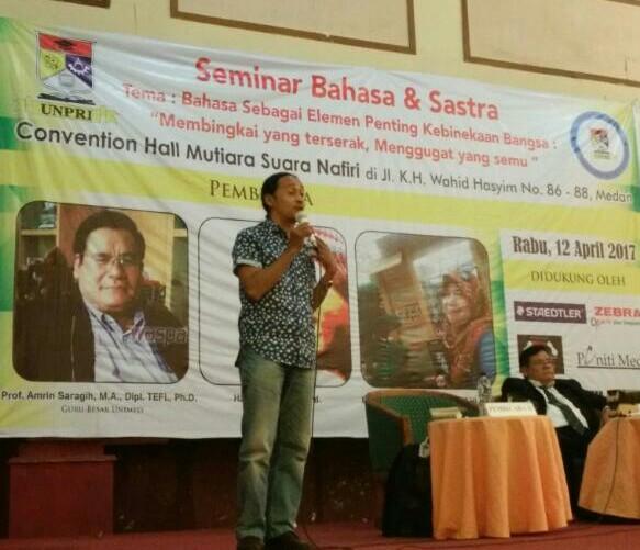 FKIP UNPRI Gelar Seminar Bahasa dan Sastra