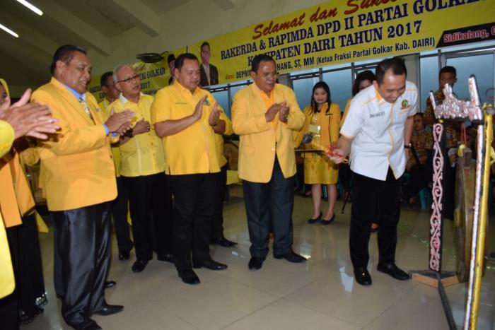  Irham Buana Nasution Yakin Konsolidasi Partai Golkar Dairi Solid, Mampu Menangkan Seluruh Event Pemilihan