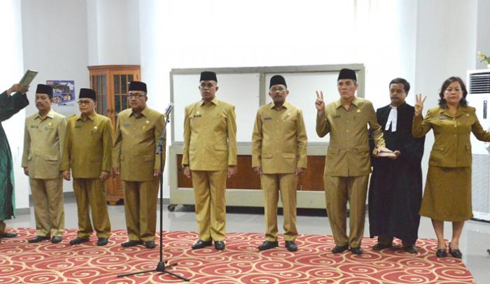 Eric Aruan Jabat Kepala Biro Pembangunan, Lelang Jabatan di Pemprov Sumut Tuntas 