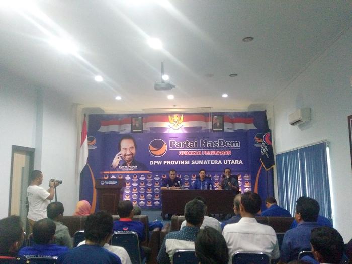 NasDem Sumut Bahas Pemenangan Pemilu 2019 Lebih Awal