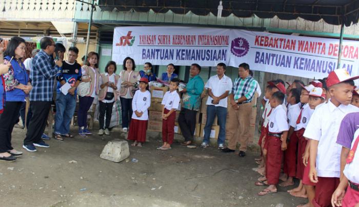 YSKI dan Pengurus Kebaktian Wanita Debora Kunjungi Korban Banjir Aceh Tenggara