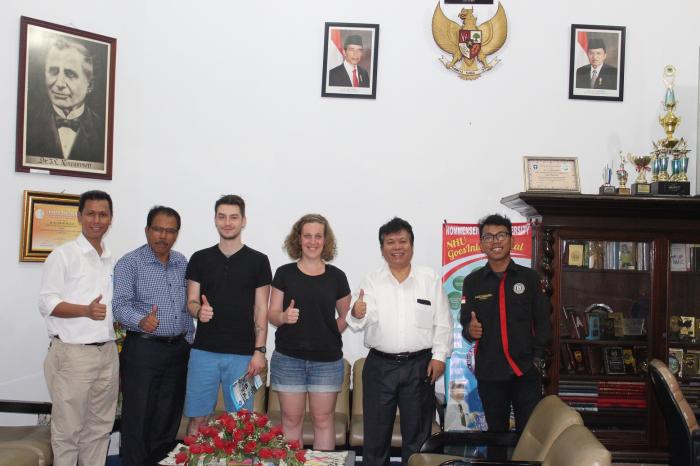 Mahasiswa CULS Kunjungi Faperta Nommensen 